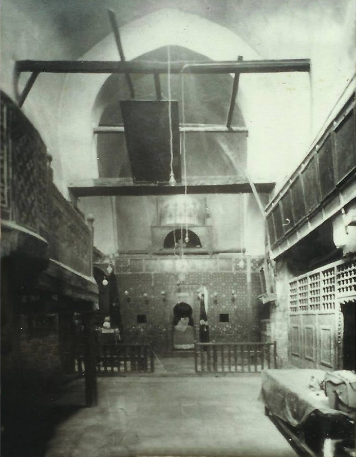 صورة نادرة للكنيسة أُخذت فى عام 1910 
                    وهى مطابقة تقريبًا لما ذكره ألفرد بتلر 1882